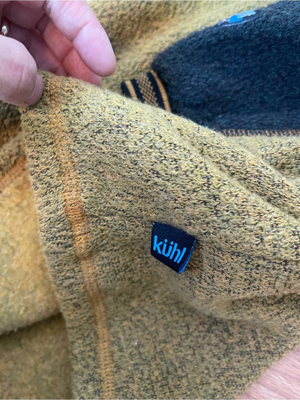 Vintage Alf Kuhl Alfpaca fleece crewneck sweater size M - Picture 4 of 8